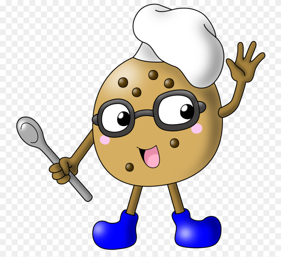 Cookie Clipart Nerdy, Cutlery, Spoon, Toy, Face Png Image