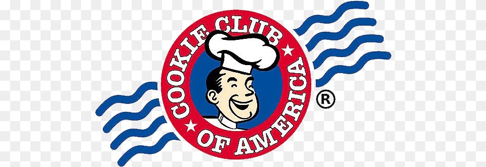 Cookie Club Of America Sticker, Logo, Baby, Person, Face Free Png