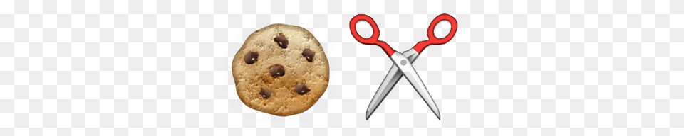Cookie Cutter Emoji Meanings Emoji Stories, Scissors, Bread, Cracker, Food Free Png Download