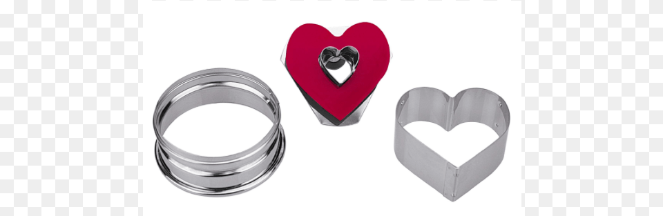 Cookie Cutter Linzer Cookie Heart Heart, Accessories, Jewelry, Ring, Silver Png Image