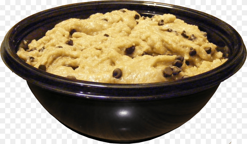 Cookie Dough Obsession Bowl Of Cookie Dough, Breakfast, Food, Oatmeal Free Png