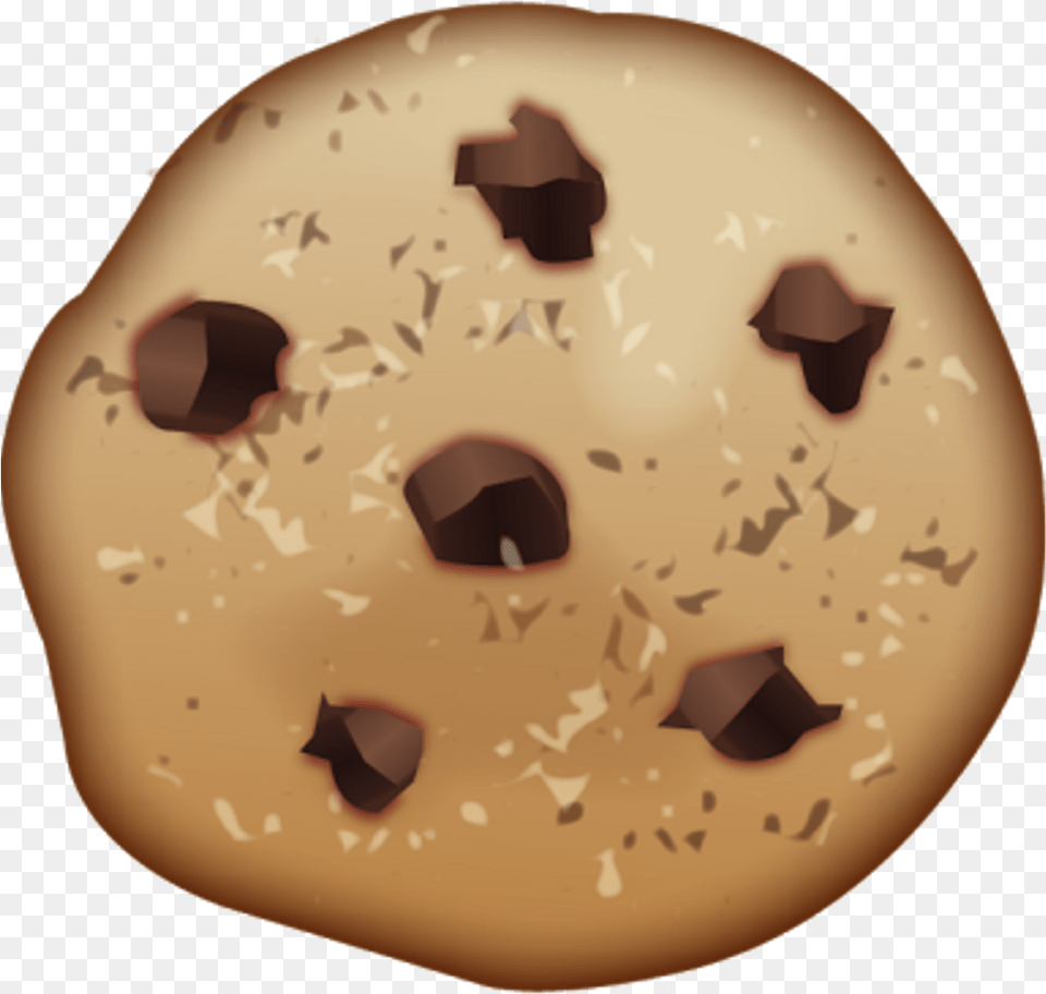 Cookie Emoji Chocolate Chip Cookie Emoji, Food, Sweets, Birthday Cake, Cake Free Png