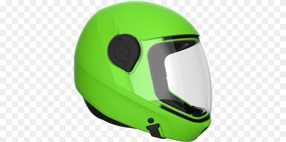 Cookie G4 Skydiving Helmet Green Helmet, Crash Helmet, Clothing, Hardhat Png