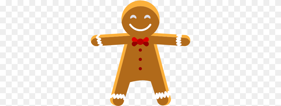 Cookie Gingerbread Man Sweets Treat Icon Merry Christmas, Food, Cross, Symbol Free Png