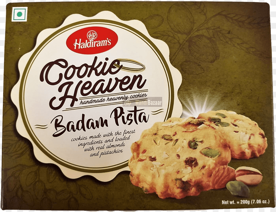 Cookie Heaven Badam Pista Cookies, Food, Sweets, Advertisement, Bread Free Transparent Png