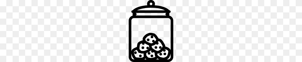 Cookie Jar Icons Noun Project, Gray Free Transparent Png