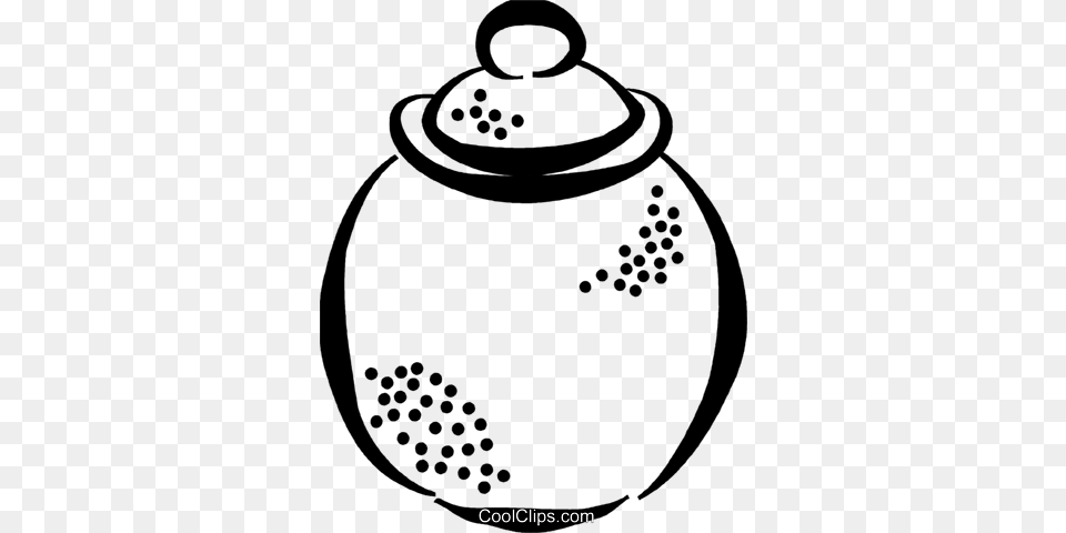 Cookie Jar Royalty Vector Clip Art Illustration, Pottery, Ammunition, Grenade, Weapon Png