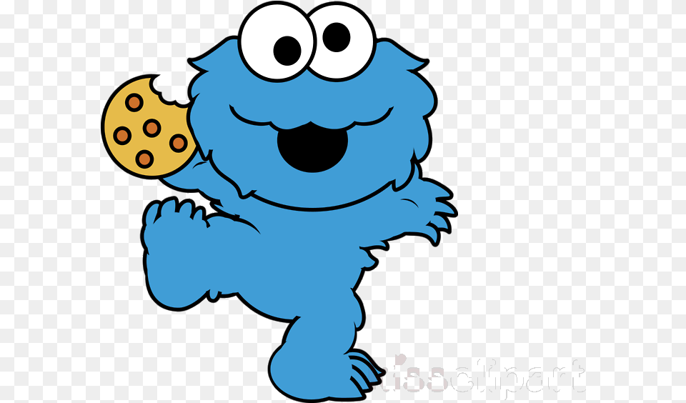 Cookie Monster Clipart Biscuits Clip Art Transparent Cookie Monster Clipart, Baby, Person, Face, Head Free Png