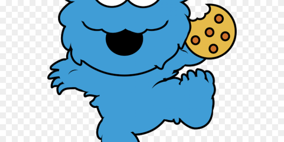 Cookie Monster Clipart Well Known Cartoon Baby Cookie Monster, Face, Head, Person, Food Free Transparent Png