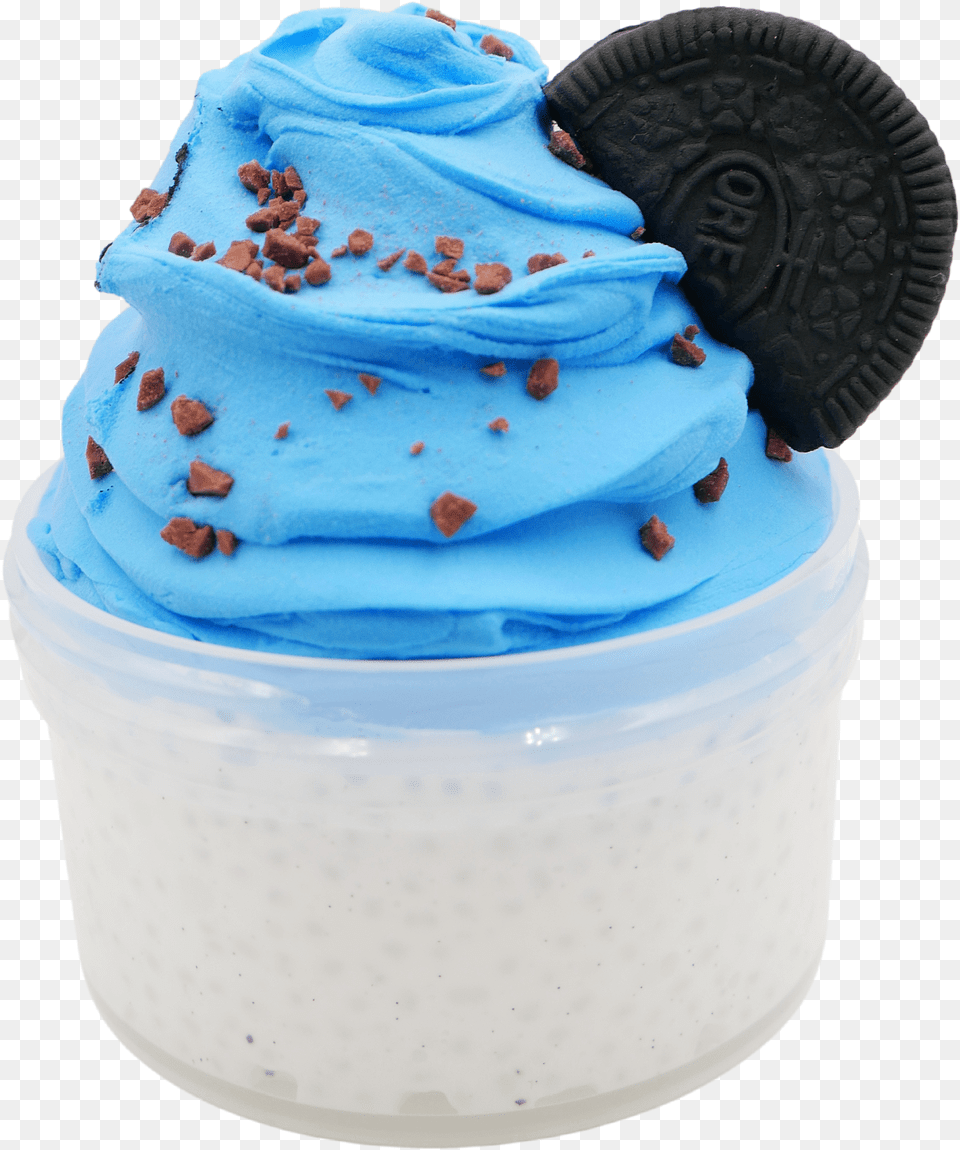 Cookie Monster Cupcake Lid Png