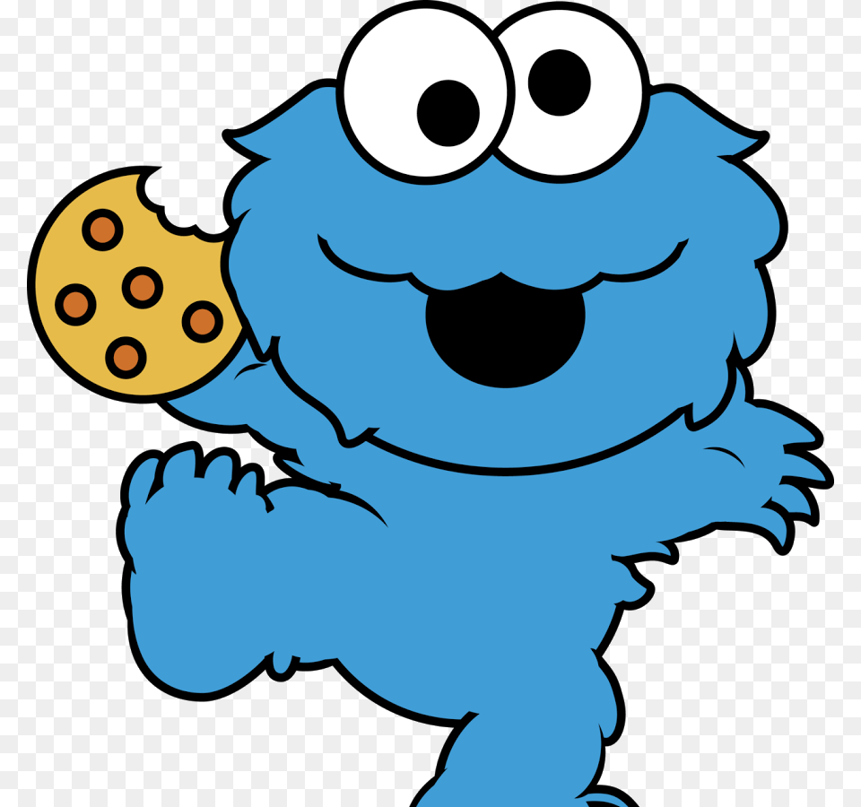 Cookie Monster Cute Cookies, Face, Head, Person, Animal Free Png Download