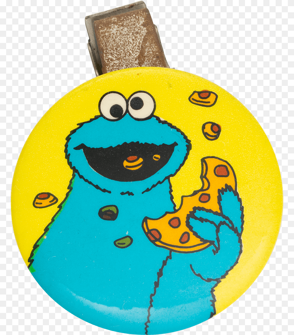 Cookie Monster Entertainment Button Museum Cartoon, Badge, Logo, Symbol Png Image