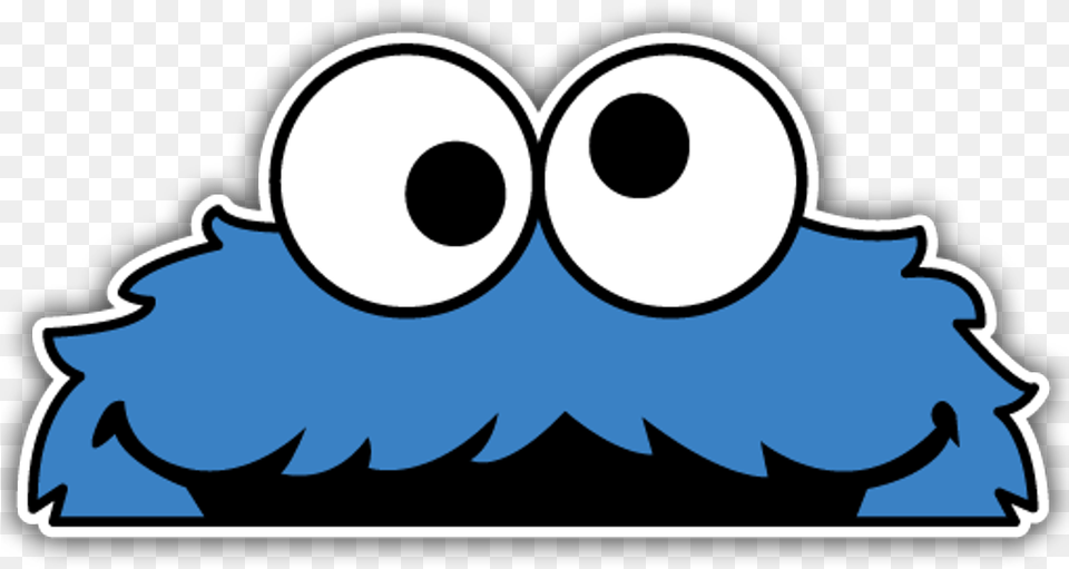 Cookie Monster Kitchen Aid Decal, Head, Person, Animal, Bear Free Png