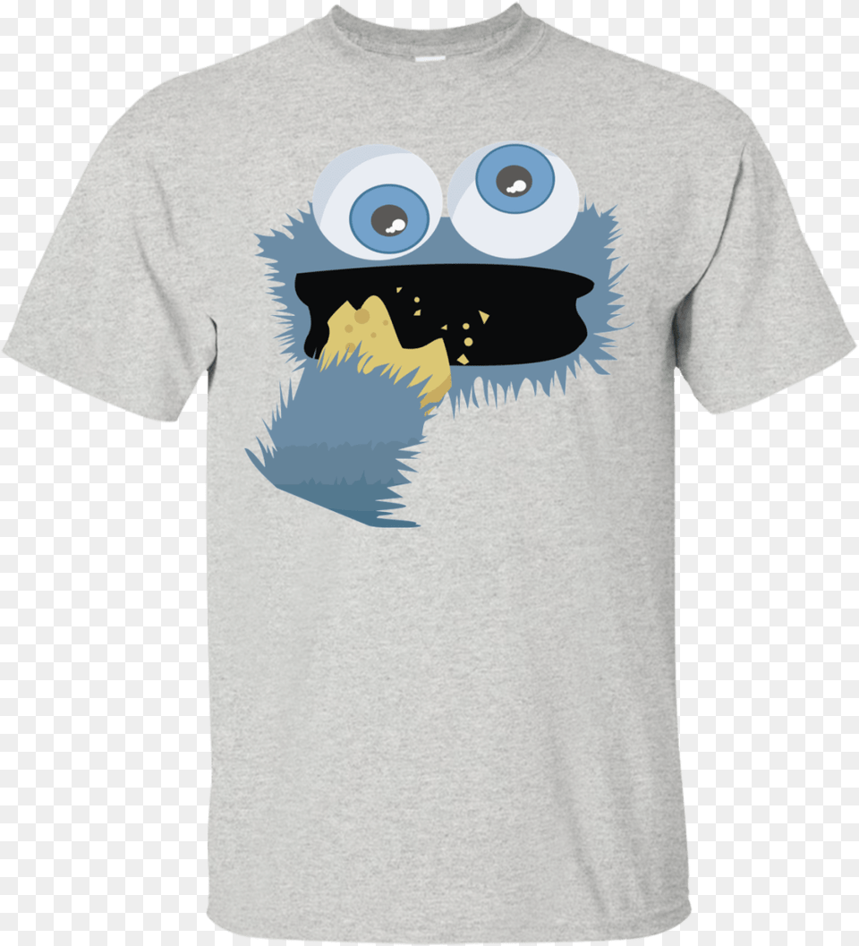 Cookie Monster Muppet Sesame Street Men39s T Shirt Awesome Roman Eagle T Shirt, Clothing, T-shirt, Person Png