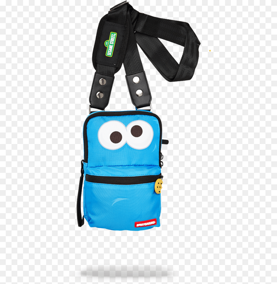 Cookie Monster Shark Sling Sprayground Cookie Monster, Accessories, Bag, Handbag, Backpack Png Image