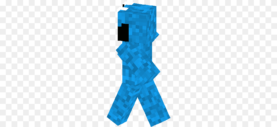 Cookie Monster Skin Minecraft Skins, Clothing, Pants, Formal Wear, Person Free Png Download