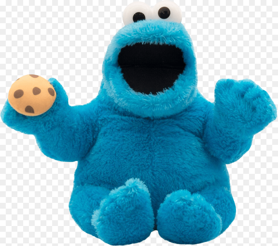 Cookie Monster Talking Puppet Cookie Monster, Plush, Toy Free Png Download