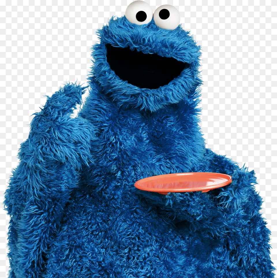 Cookie Monster Transparent Background Cookie Monster No Cookies, Toy, Clothing, Scarf, Frisbee Png