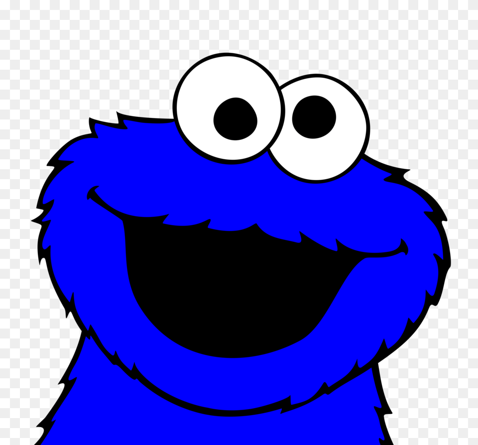 Cookie Monster Vectorplzexplode Throughout Cookie, Cartoon, Animal, Fish, Sea Life Free Png Download
