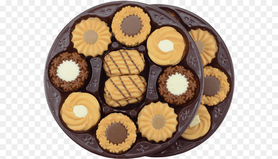 Cookie Petit Four Bakery Muffin Biscuit Cookie Box, Chocolate, Dessert, Food, Sweets Free Png
