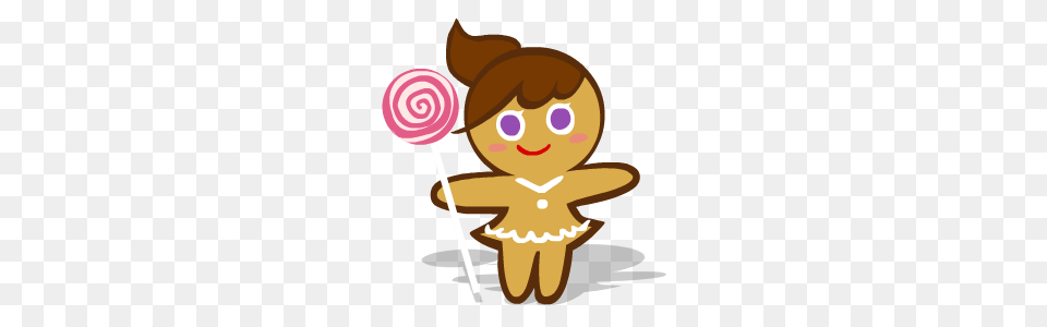 Cookie Run Ginger Bright, Candy, Food, Sweets, Lollipop Free Png