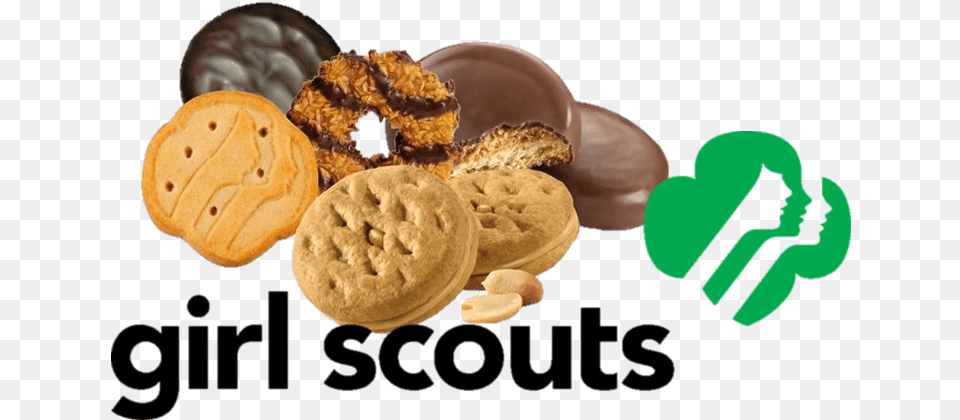 Cookie Sale At Beaver Girl Scouts River Valley Logo, Bread, Cracker, Food, Sweets Free Transparent Png