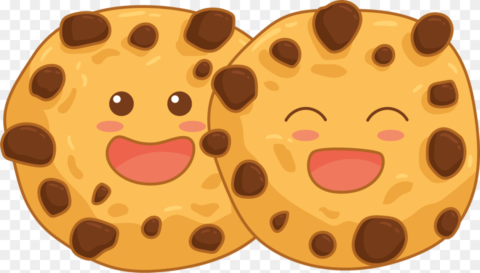 Cookie Smiling Clipart Cookie Clipart, Food, Sweets, Bread, Face Free Png Download