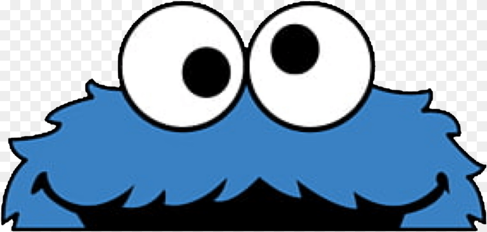 Cookiemonster Cookie Monster Sticker Transparent Car Sticker, Animal, Fish, Sea Life, Shark Free Png