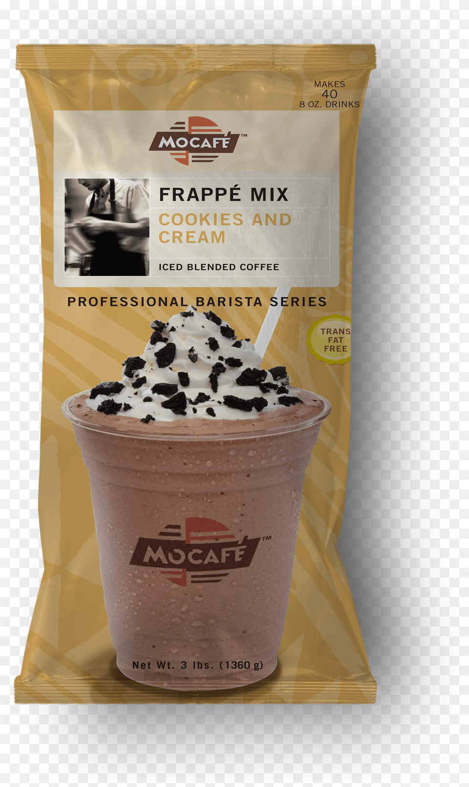 Cookies And Cream Frappe Mix, Cup, Beverage, Juice, Milk Free Png Download