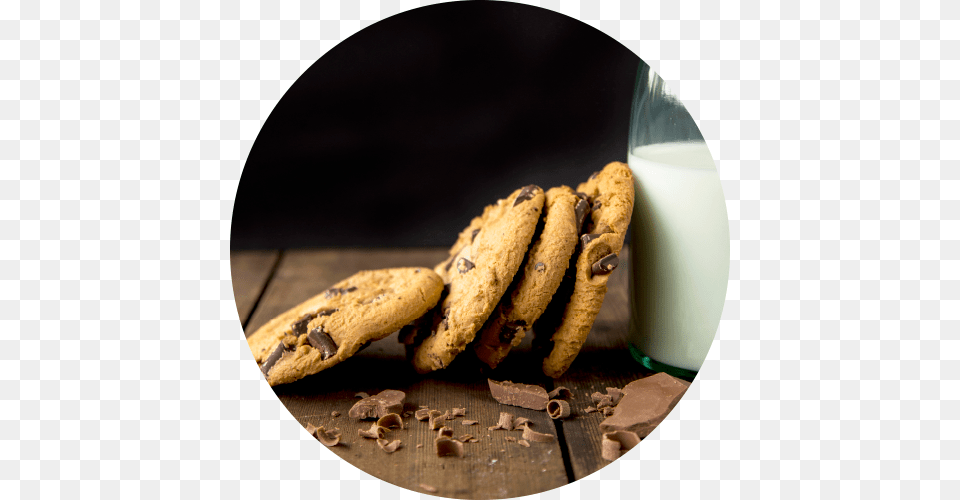 Cookies Cookie, Food, Sweets, Beverage, Milk Free Transparent Png