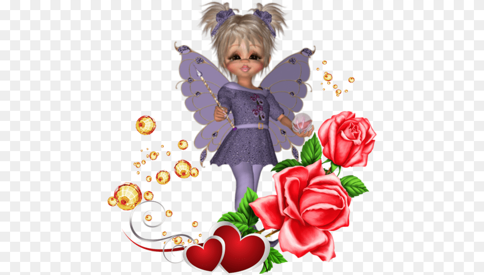 Cookies Tubes Fairy, Flower, Plant, Rose, Doll Free Transparent Png
