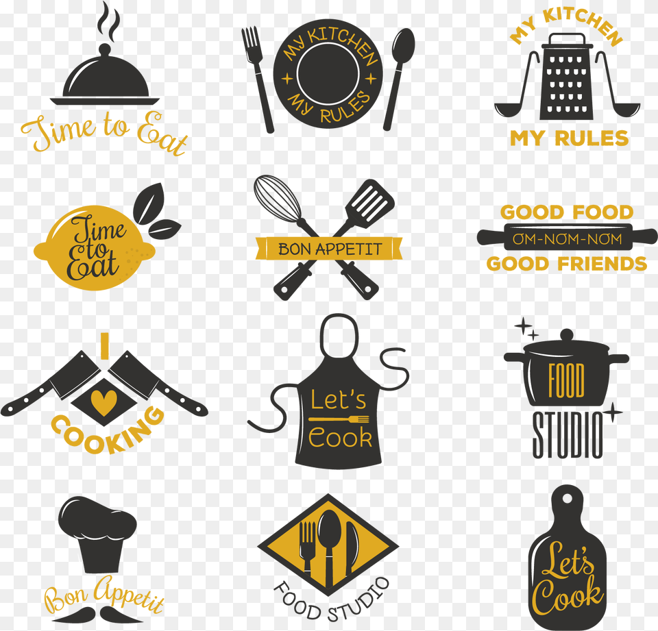 Cooking And Catering Logo Icons Cake And Catering Logo, Cutlery, Fork, Spoon, Symbol Free Transparent Png