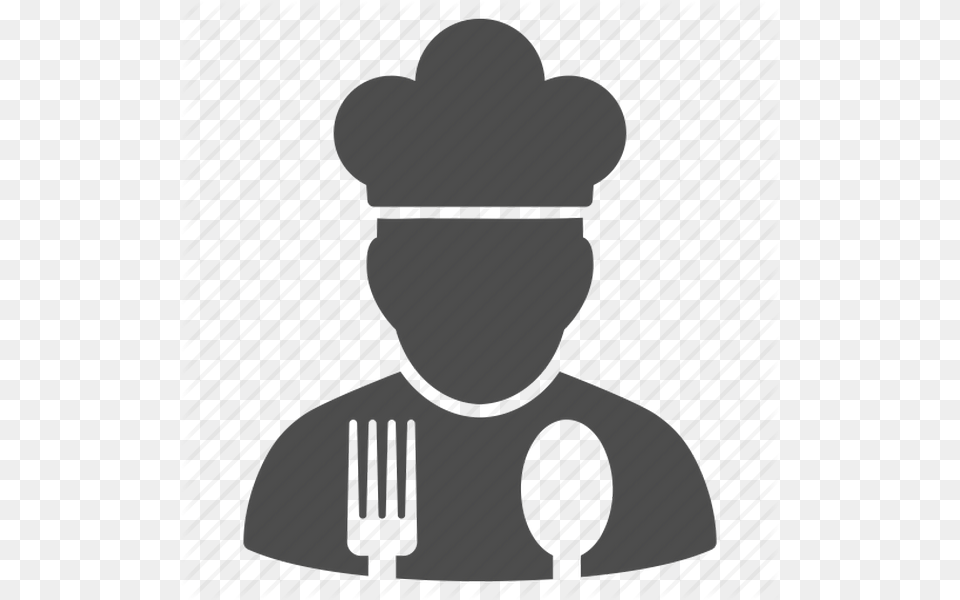 Cooking Chef Icon, Person, Silhouette Png