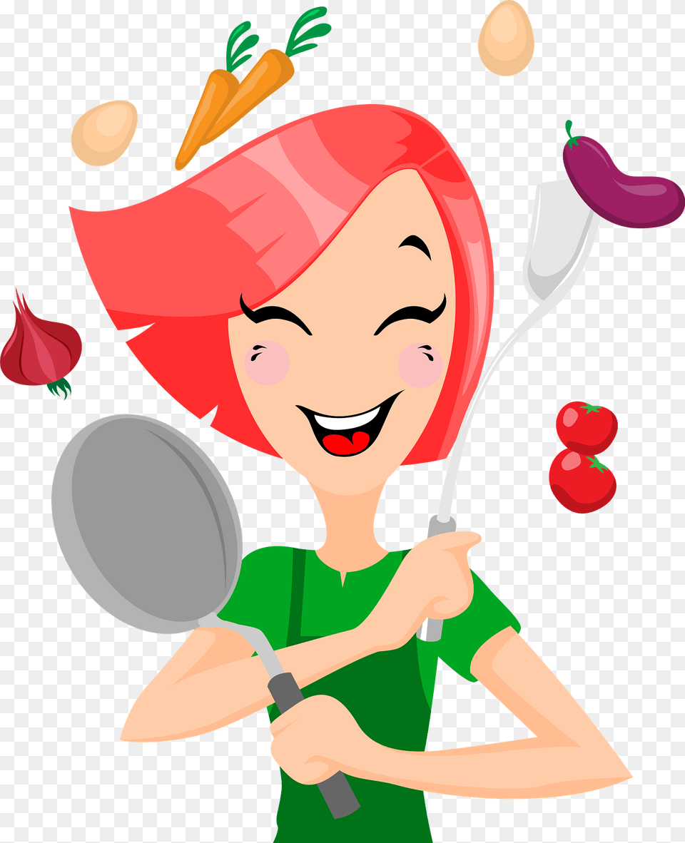 Cooking Clipart, Cutlery, Spoon, Baby, Person Free Png Download