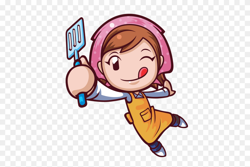 Cooking Cooking Mama 5 Bon Appetit, Baby, Cutlery, Fork, Person Free Png Download