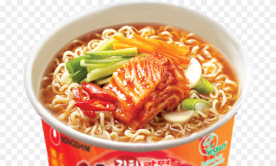 Cooking Directions Stove Top Nong Shim Kimchi Ramyun Noodles, Bowl, Dish, Food, Meal Free Transparent Png