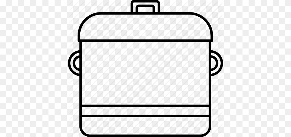 Cooking Food Hot Meal Pot Stew Stove Icon, Baggage, Suitcase Free Png