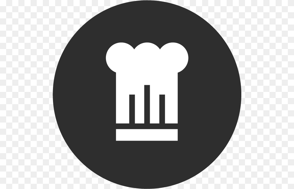 Cooking Icon Logos Black Linkedin Icon, Stencil, Logo, Cutlery, Light Png Image