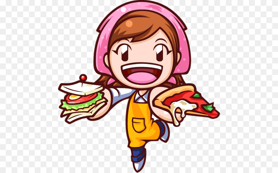 Cooking Mama, Baby, Person, Face, Head Png Image
