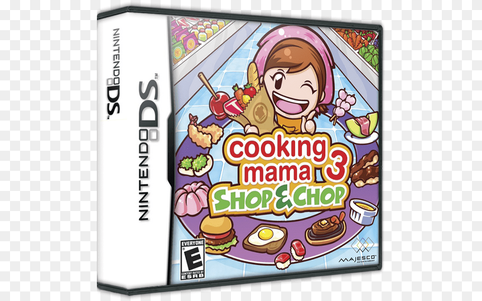 Cooking Mama Cooking Mama 3 Shop And Chop, Advertisement, Poster, Publication, Comics Free Transparent Png