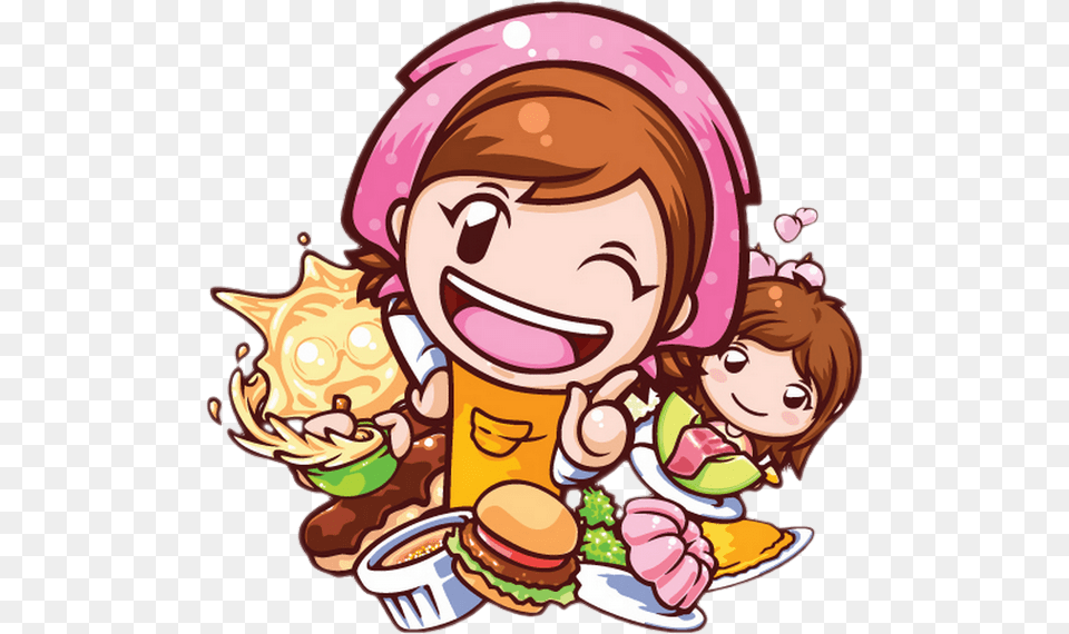 Cooking Mama Download Rom Cooking Mama Nintendo Ds, Meal, Lunch, Food, Baby Png