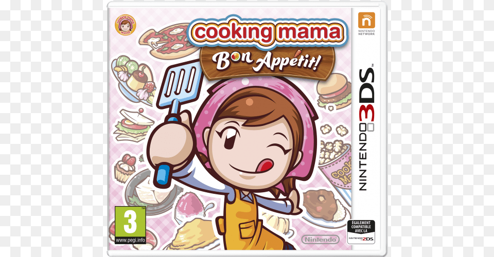 Cooking Mama Ds, Book, Comics, Cutlery, Fork Free Png Download
