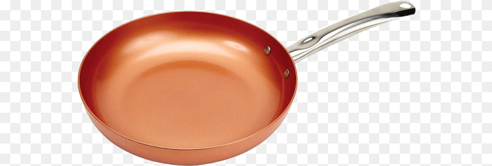 Cooking Pan Photo Background Orange Non Stick Pan, Cooking Pan, Cookware, Frying Pan, Smoke Pipe Free Png