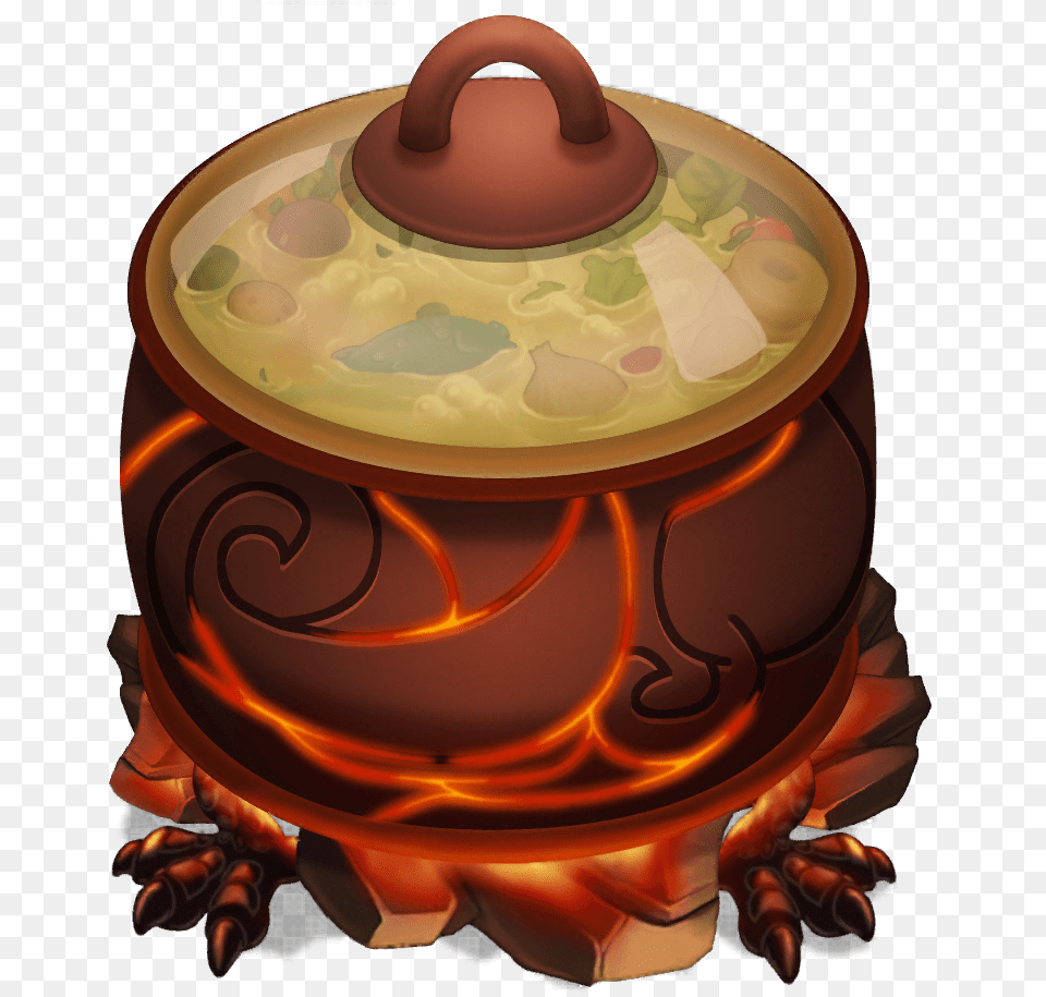 Cooking Pot Cooking Pot With Fire, Cookware, Food, Jar, Meal Free Png Download