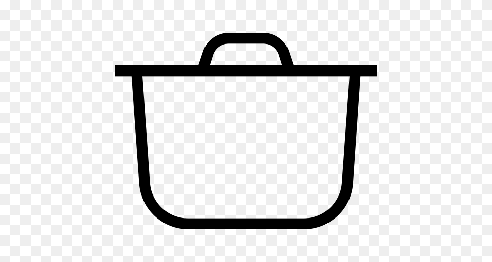 Cooking Pot Icon With And Vector Format For Unlimited, Gray Free Png Download