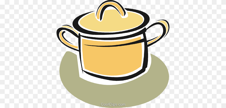 Cooking Pot Royalty Vector Clip Art Illustration, Pottery, Food, Meal, Appliance Free Png