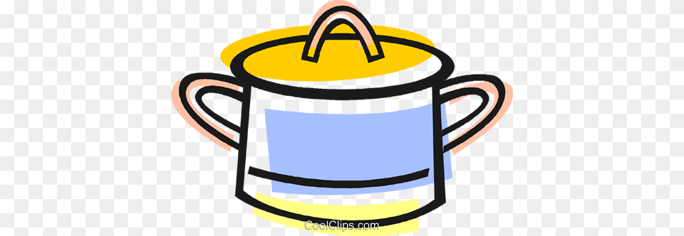 Cooking Pot Royalty Vector Clip Art Illustration, Cup, Beverage, Coffee, Coffee Cup Png Image