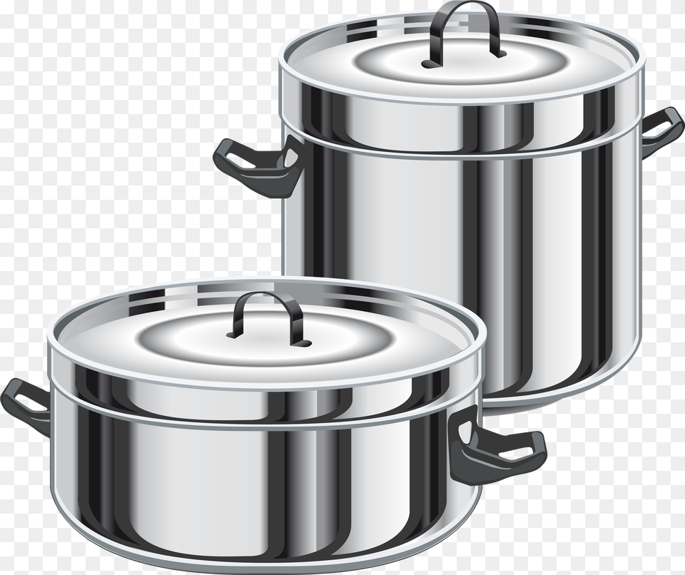 Cooking Pots Clipart Pots And Pans, Appliance, Pot, Electrical Device, Device Free Png Download