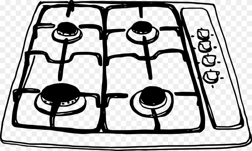 Cooking Ranges Baking Food Kitchen, Gray Png Image