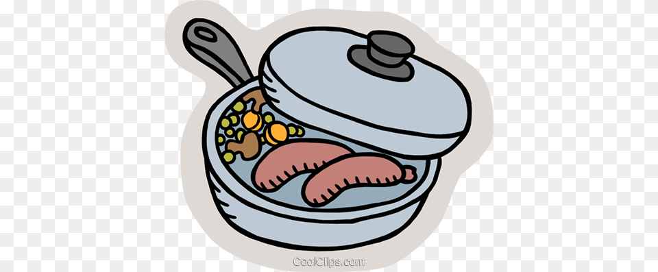 Cooking Royalty Vector Clip Art Illustration, Cooking Pan, Cookware, Ammunition, Frying Pan Free Png